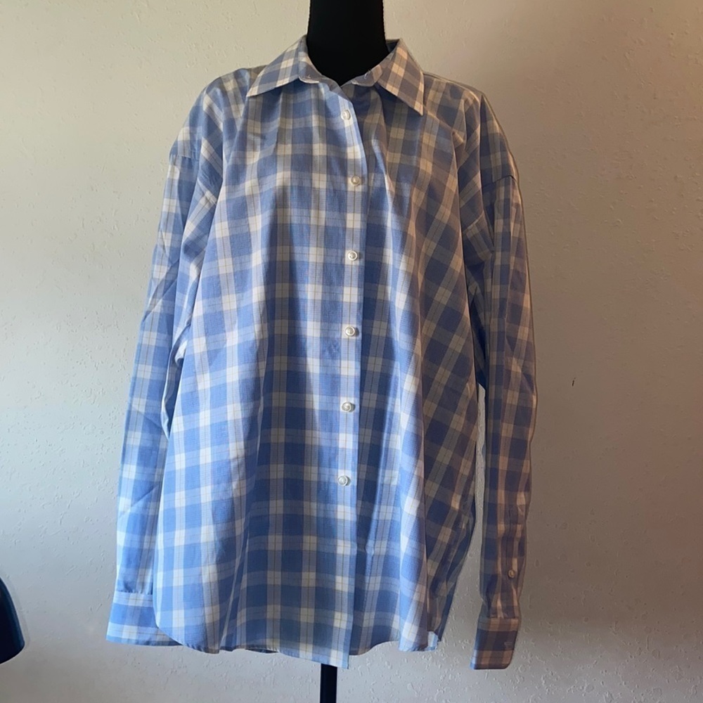 Men’s size 2X Egara button down dress shirt, new without tags p4